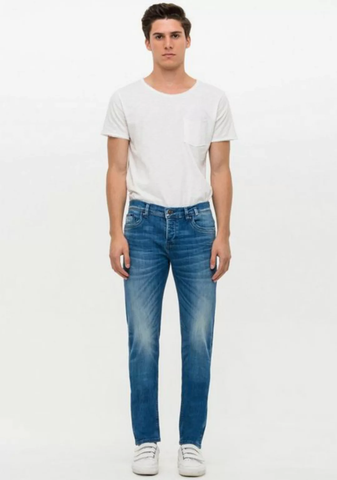 LTB Herren Jeans Servando XD - Tapered Fit - Blau - Cletus Wash günstig online kaufen
