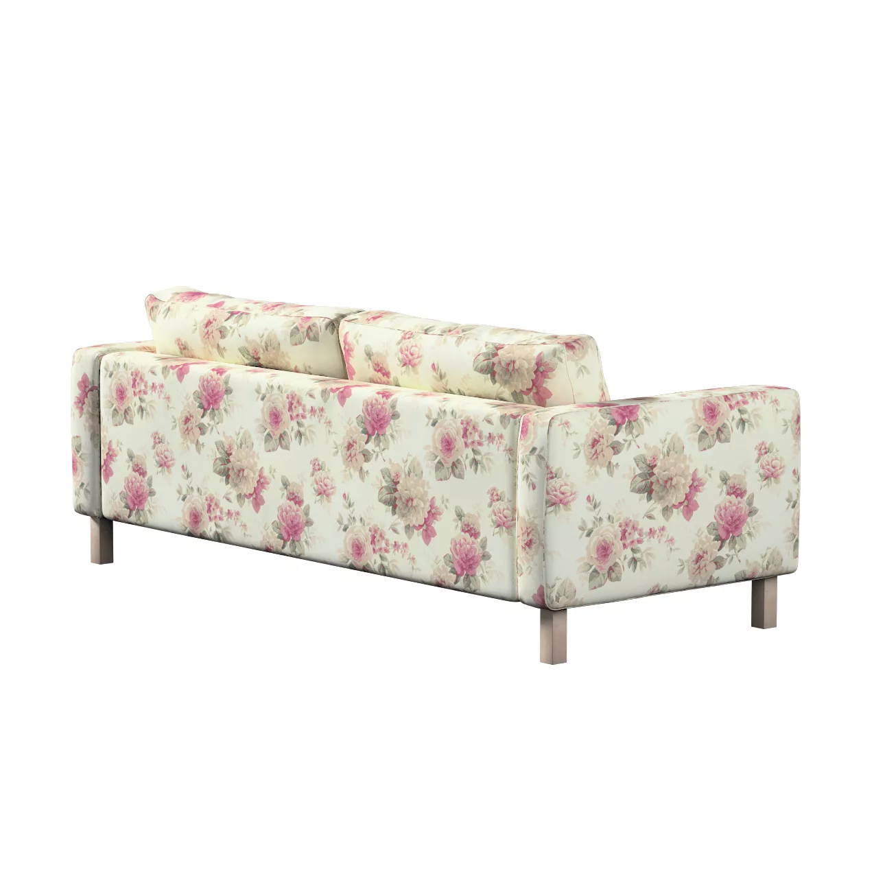 Bezug für Karlstad Schlafsofa, beige- rosa, Bezug für Karlstad 3-Sitzer aus günstig online kaufen