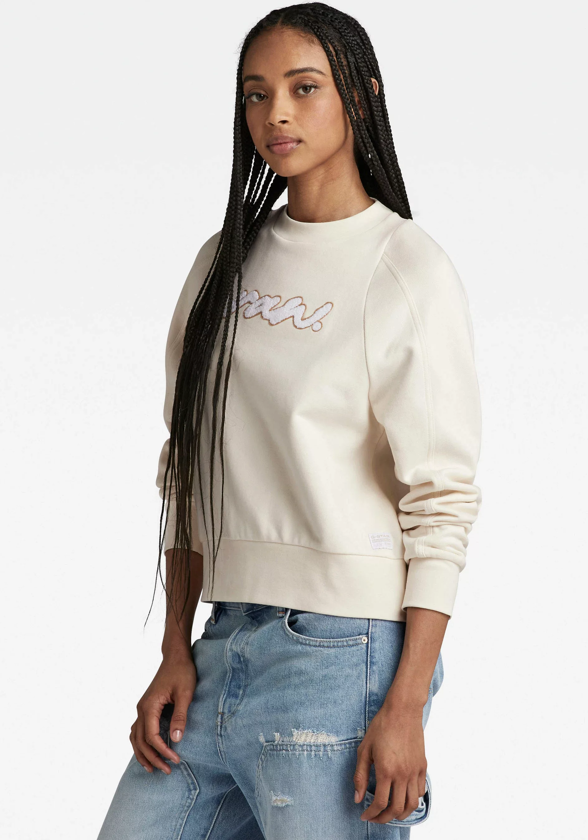 G-Star RAW Sweatshirt "Cornely raw dot raglan" günstig online kaufen