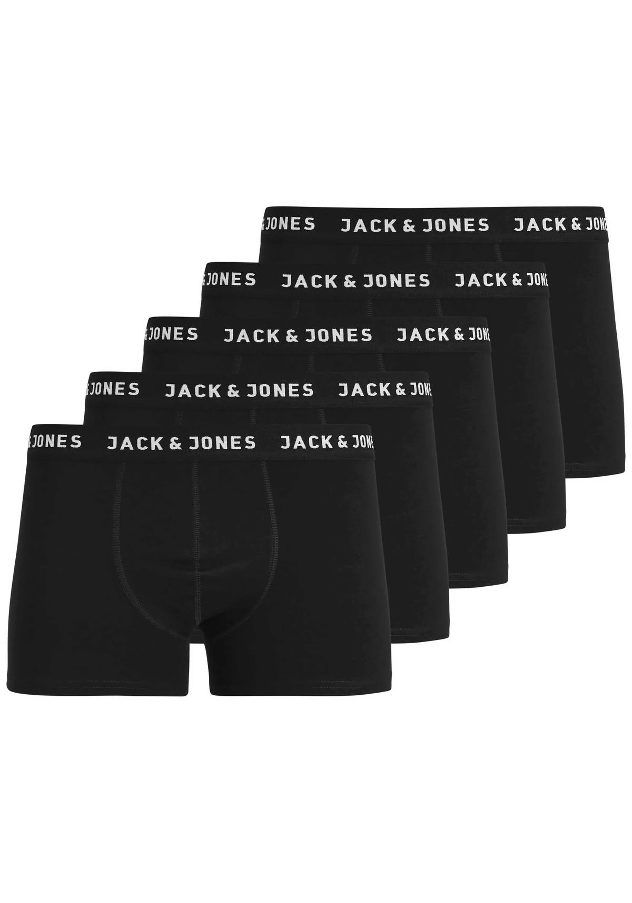 Jack & Jones 5-er Set Trunks Schwarz günstig online kaufen