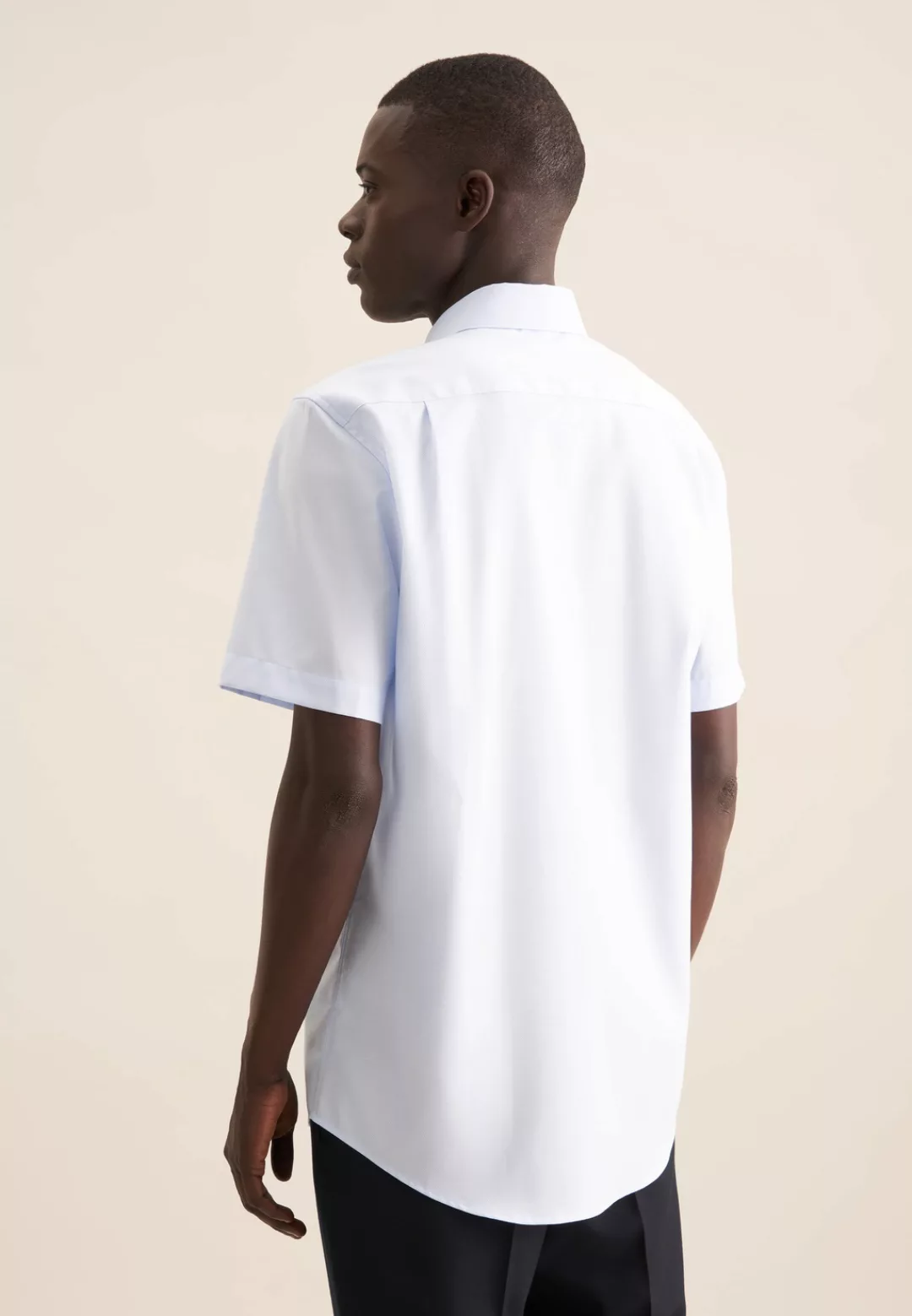 seidensticker Businesshemd "Comfort", Comfort 1/2 Button-Down-Kragen Strukt günstig online kaufen