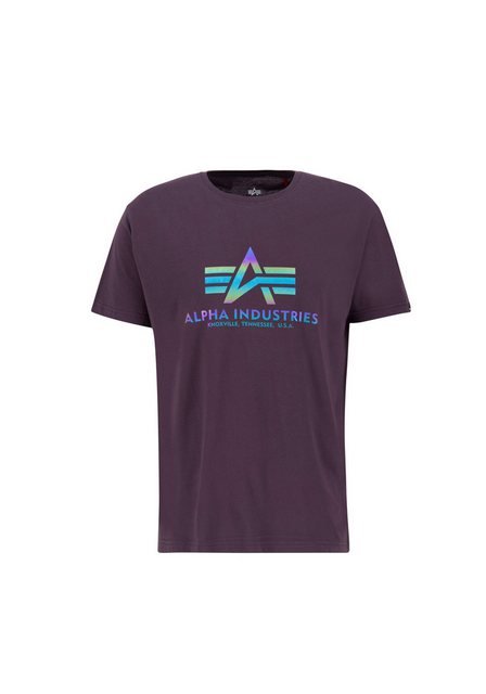 Alpha Industries T-Shirt Alpha Industries Men - T-Shirts Basic T Rainbow Re günstig online kaufen