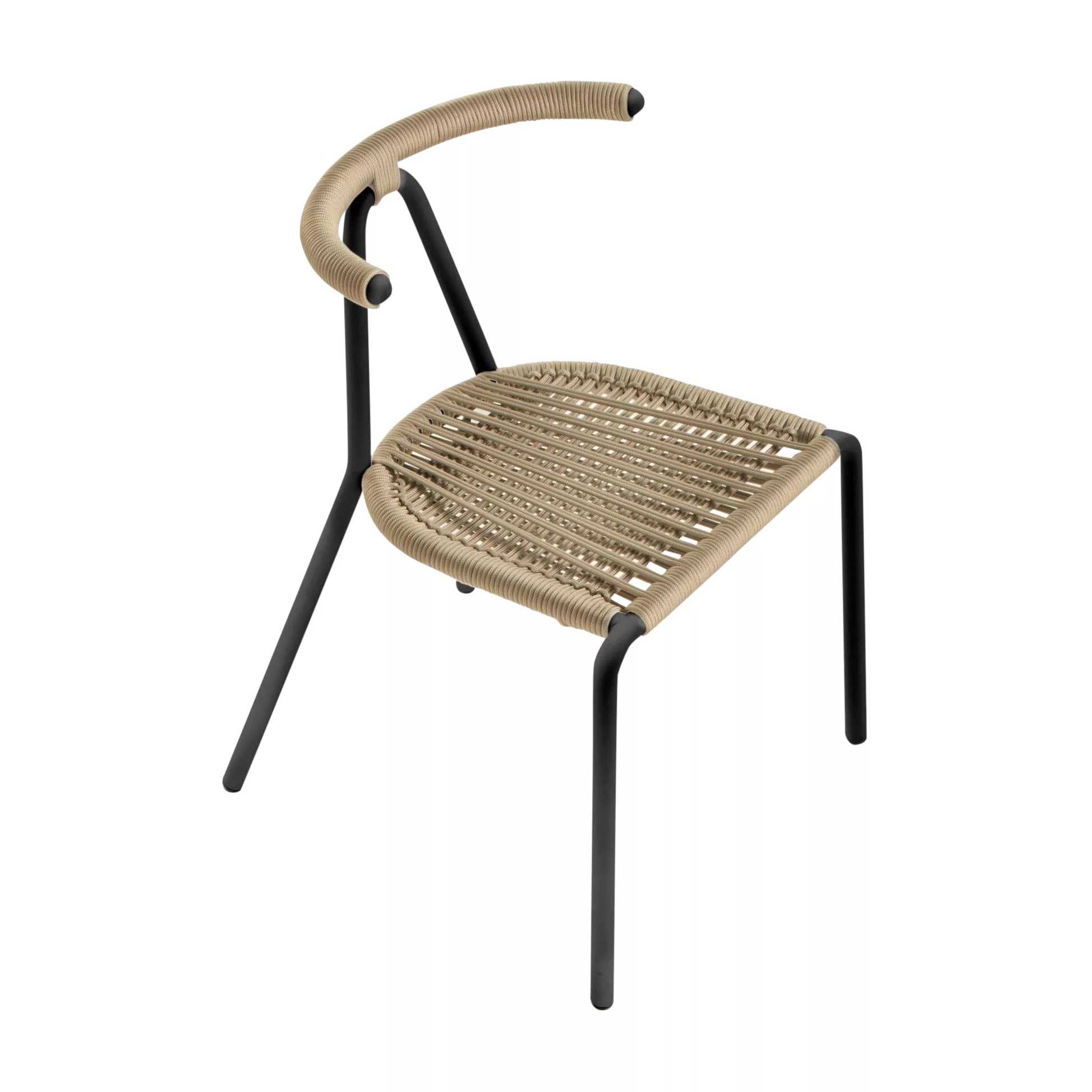B-Line - Toro Stuhl Sitzfäche geflochten - champagner/geflochtene Schnüre/B günstig online kaufen
