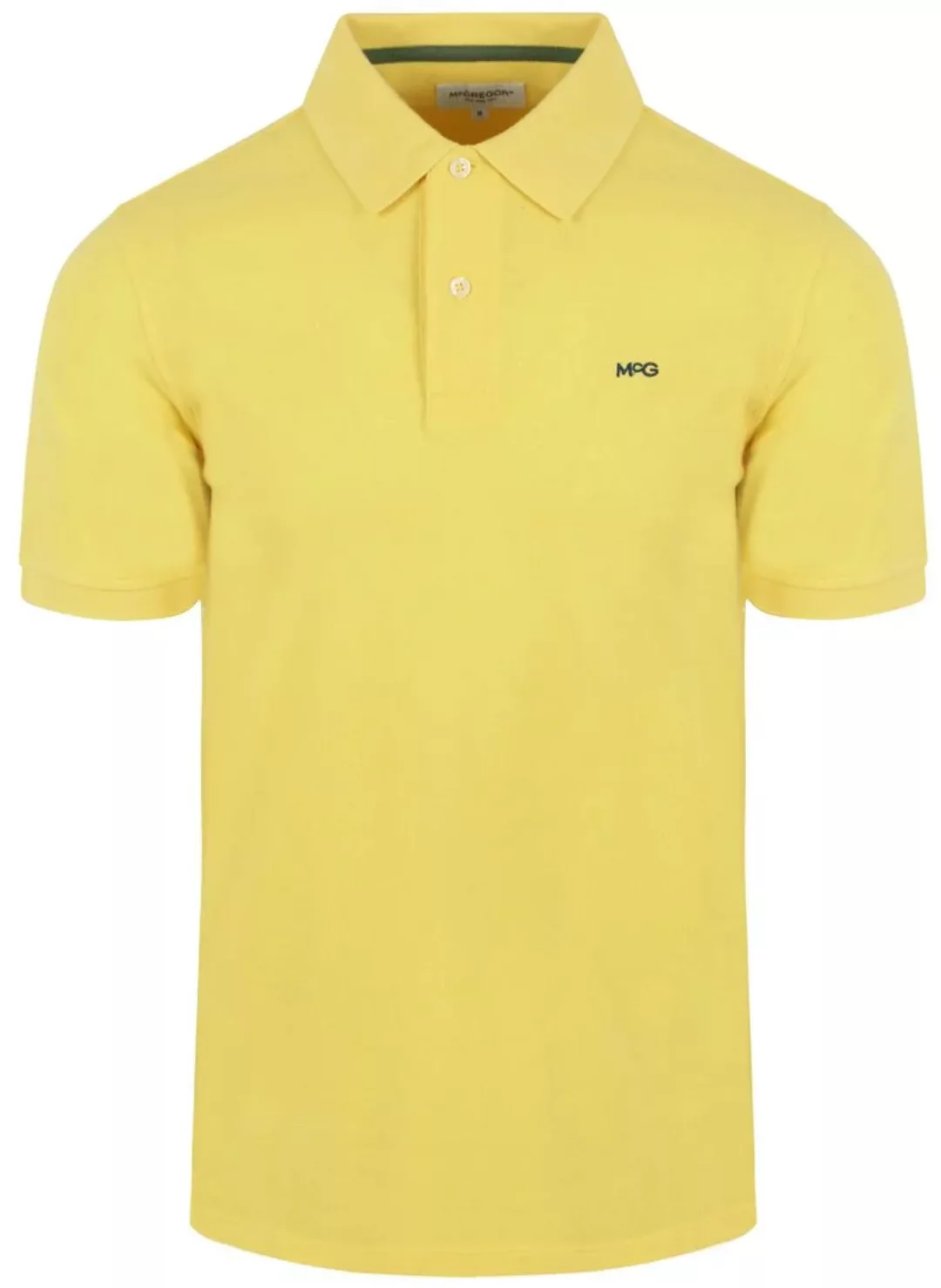 McGregor Classic Piqué Poloshirt Gelb - Größe XXL günstig online kaufen