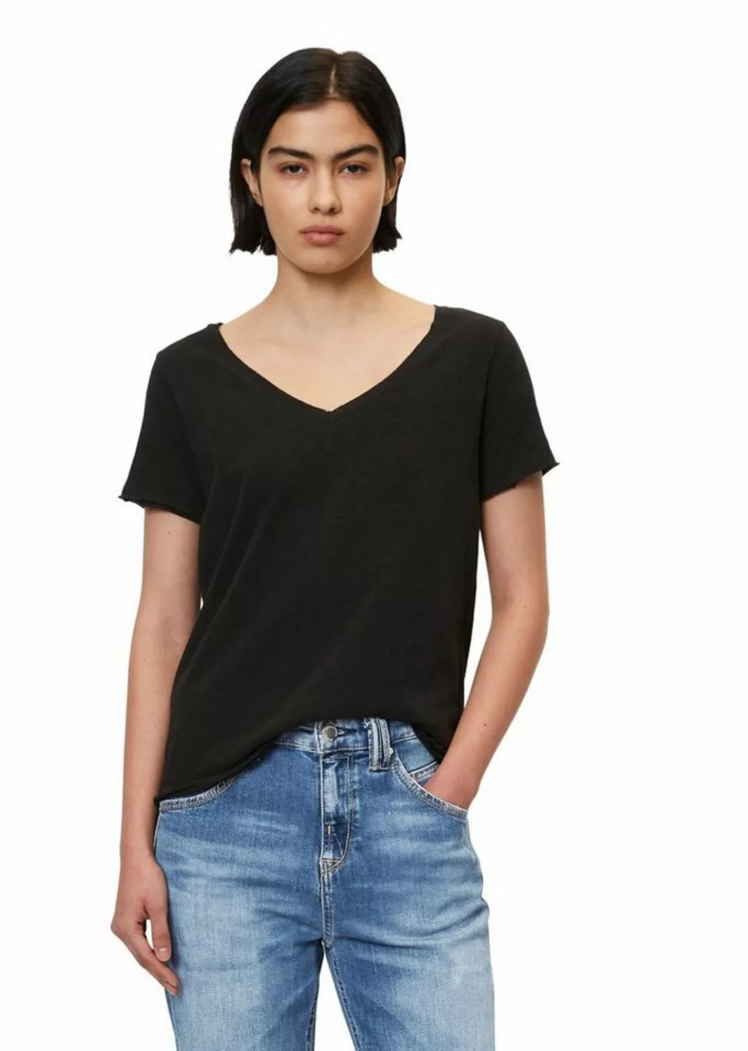 Marc O'Polo DENIM T-Shirt Organic-Slub-Cotton günstig online kaufen