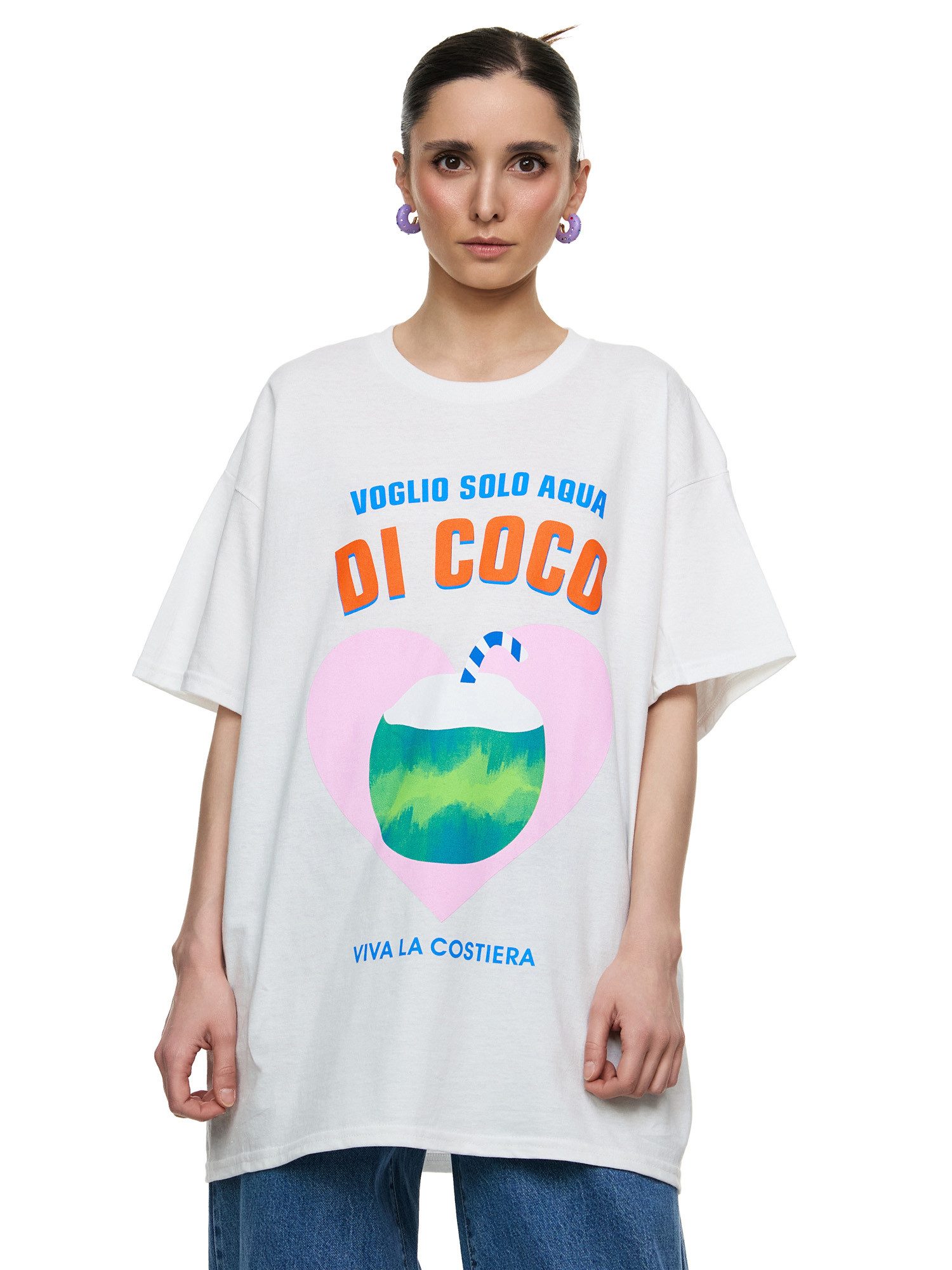 Worldclassca T-Shirt Worldclassca Oversized Print DI günstig online kaufen