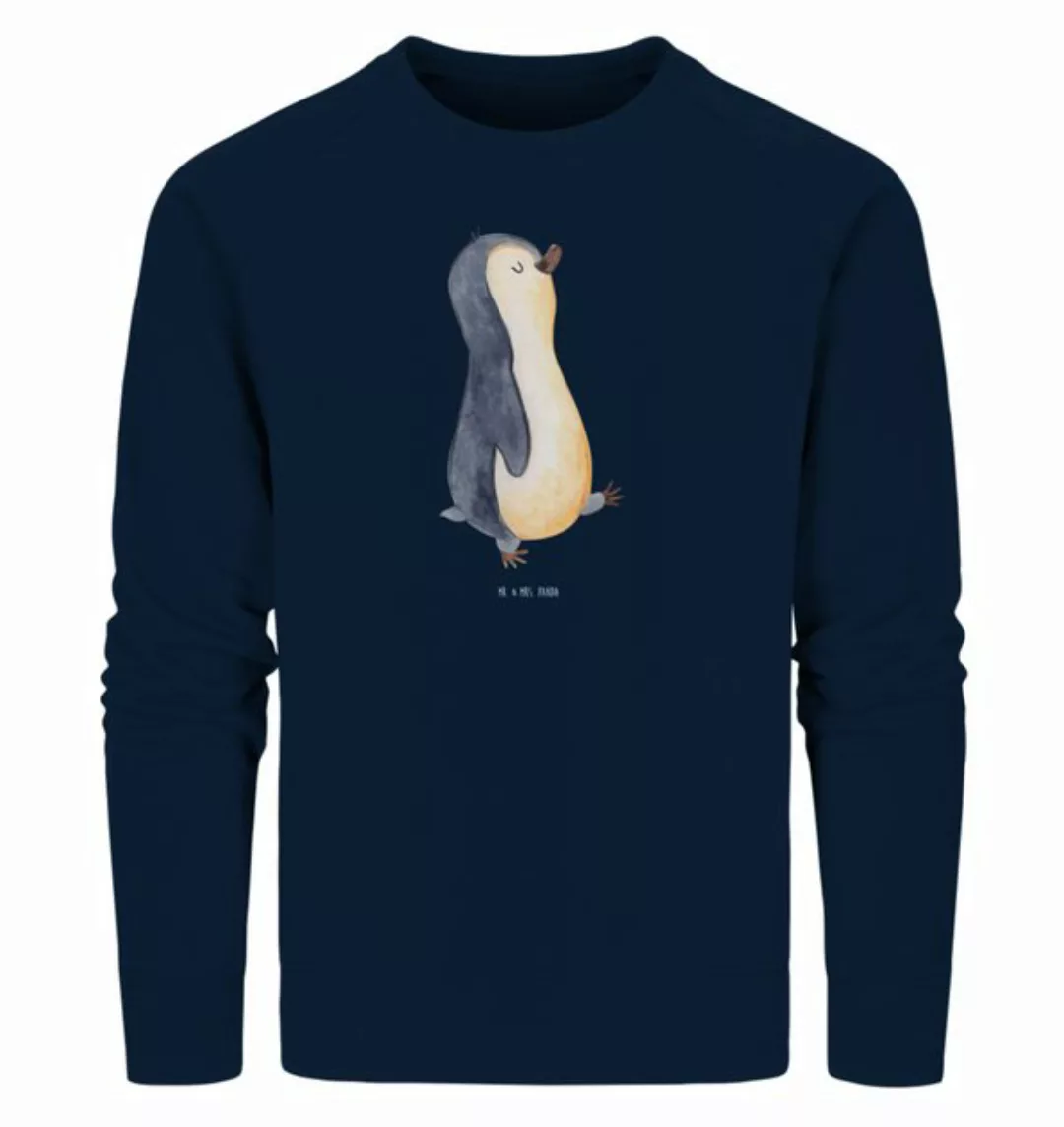 Mr. & Mrs. Panda Longpullover Größe XXL Pinguin marschieren - French Navy - günstig online kaufen