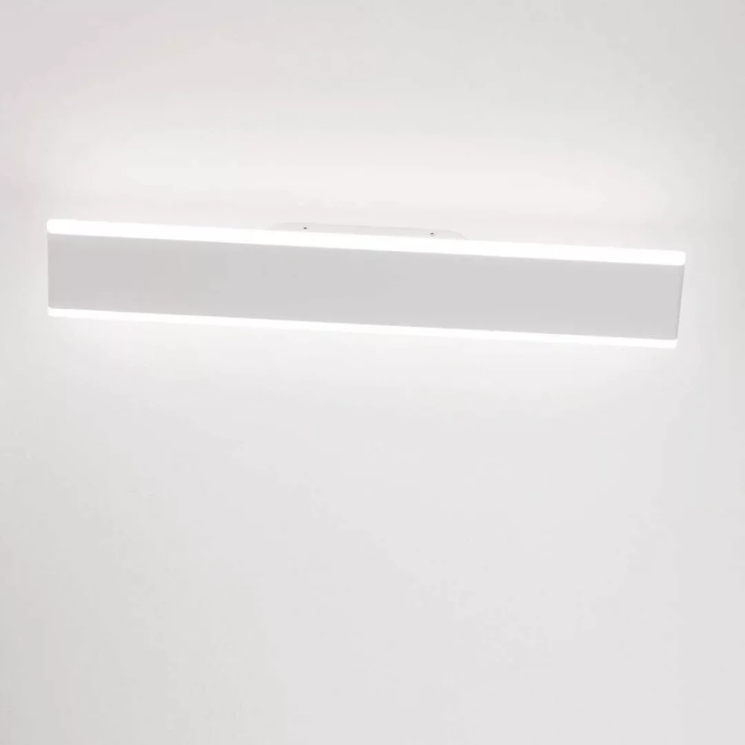LED Wandleuchte Line in Weiß 2x 12W 1823lm günstig online kaufen