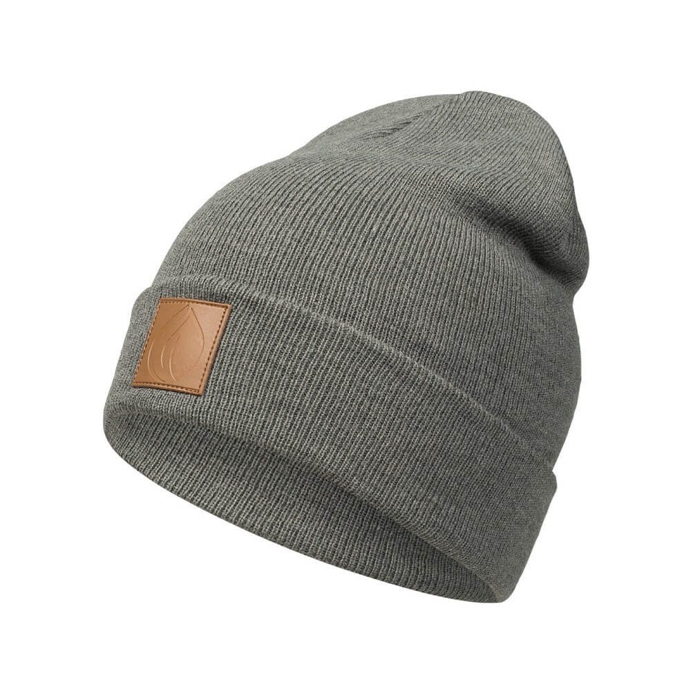 OCCULTO Beanie Leatherpatch Winter Mütze Beanie günstig online kaufen