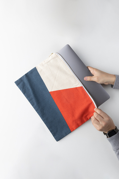 Laptoptasche Modern 15-16 Zoll Aus Baumwolle, Verschiedene Farben günstig online kaufen