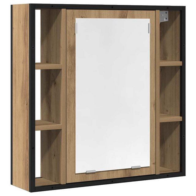 vidaXL Badezimmerspiegelschrank Bad-Spiegelschrank Artisan-Eiche 60x16x60cm günstig online kaufen