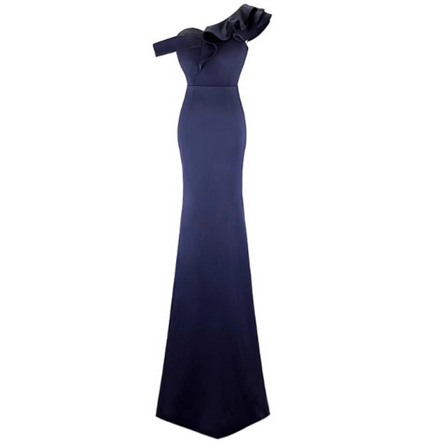 KIKI Abendkleid Unregelmäßiges, schmales One-Shoulder-Abendkleid günstig online kaufen