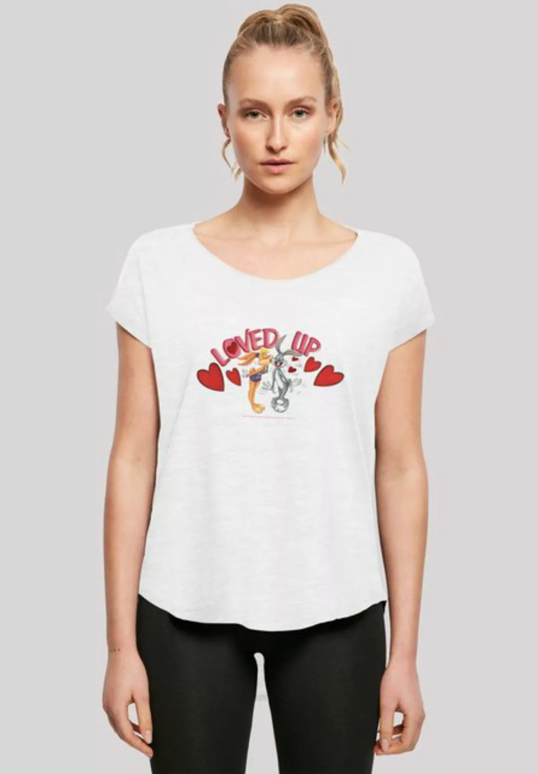 F4NT4STIC T-Shirt Looney Tunes Bugs Bunny And Lola Valentines Print günstig online kaufen