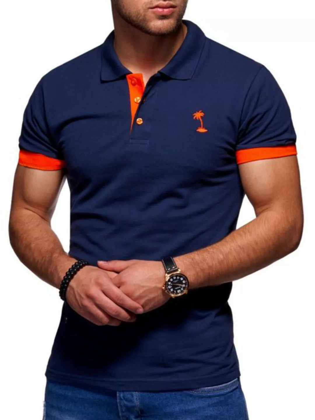 Style-Division Poloshirt SDLOSANG Basic Polo-Hemd günstig online kaufen