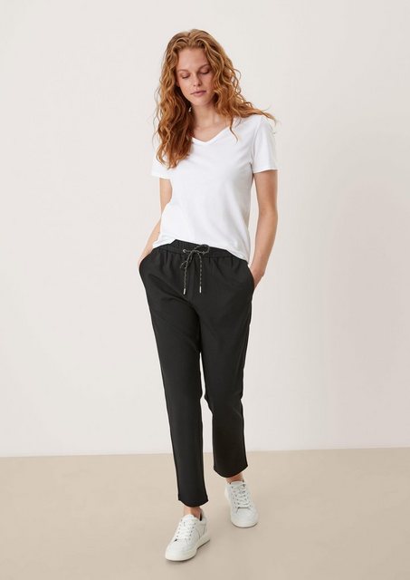 s.Oliver 7/8-Hose Regular Fit: Interlock-Jogpants günstig online kaufen