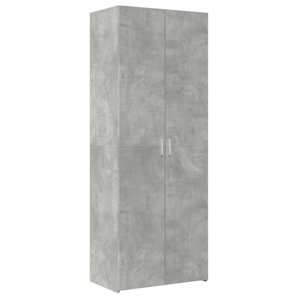 vidaXL Highboard Highboard Betongrau 70x42,5x185 cm günstig online kaufen