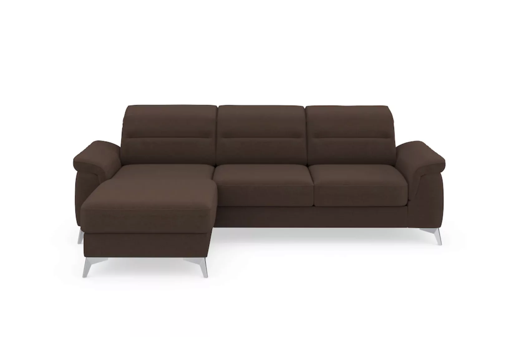 sit&more Ecksofa "Sinatra L-Form", mit Recamiere, optinal mit Kopfteilverst günstig online kaufen