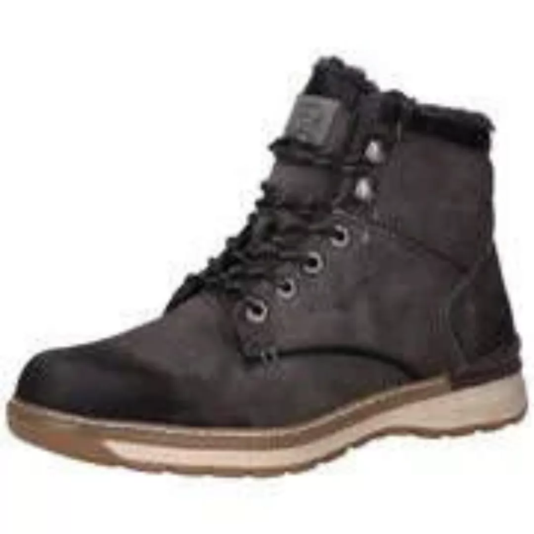 Mustang Schnürstiefelette Herren grau|grau|grau|grau|grau|grau|grau|grau|gr günstig online kaufen