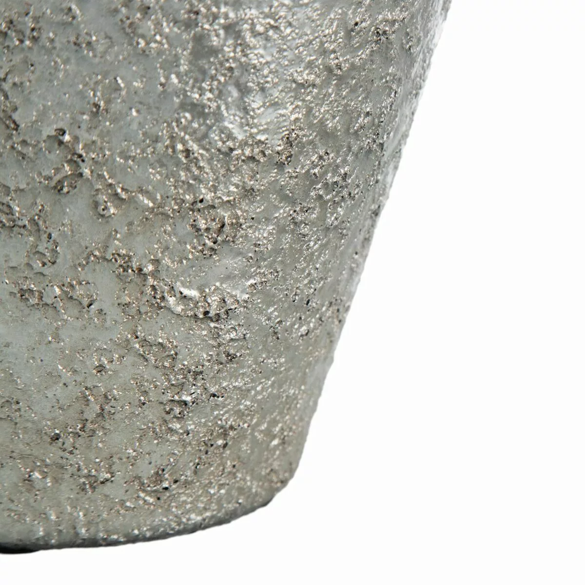Vase Aus Keramik Silber 19 X 19 X 30 Cm günstig online kaufen