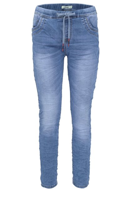 Jewelly Regular-fit-Jeans Joggpants Wohlfühlhose Jogging Baggy Jeans günstig online kaufen