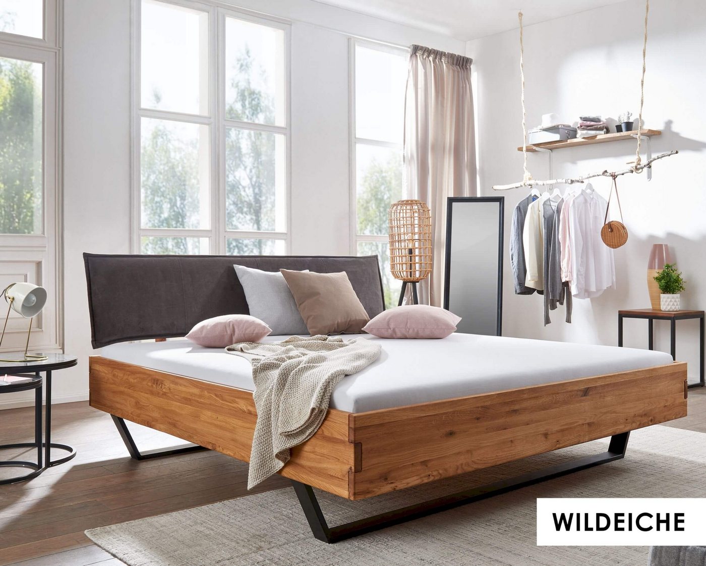 3S Frankenmöbel Massivholzbett »Bellissima« Massivholz Bett günstig online kaufen