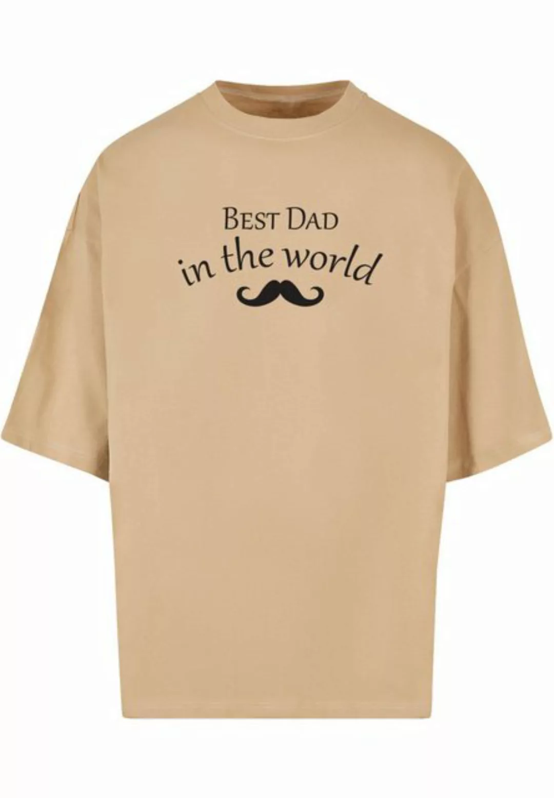Merchcode T-Shirt Merchcode Herren Fathers Day - Best dad in the world 2 Hu günstig online kaufen