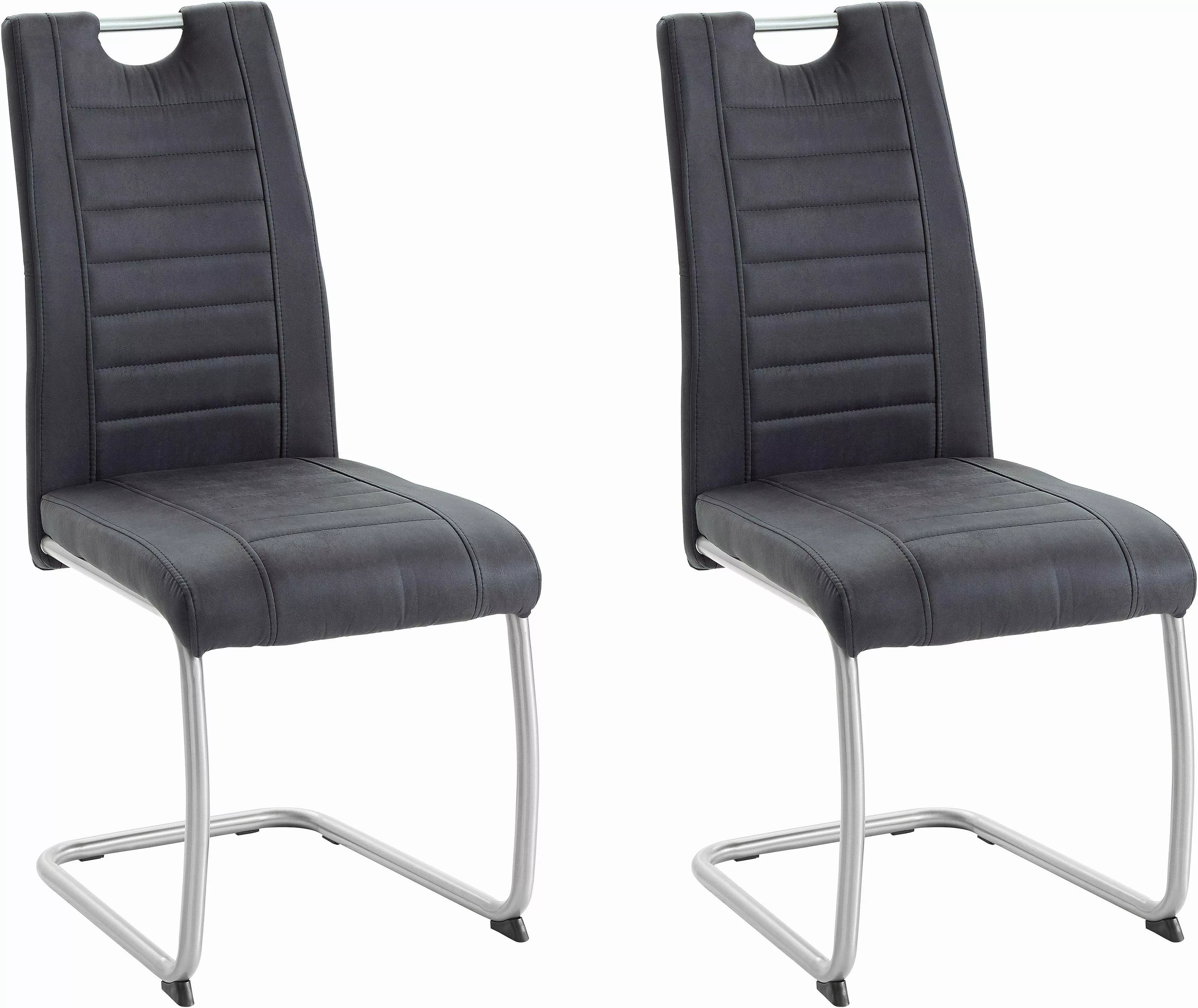 HELA Esszimmerstuhl "Ulla", (Set), 2 St., Microfaser, Schwingstuhl, 2 oder günstig online kaufen