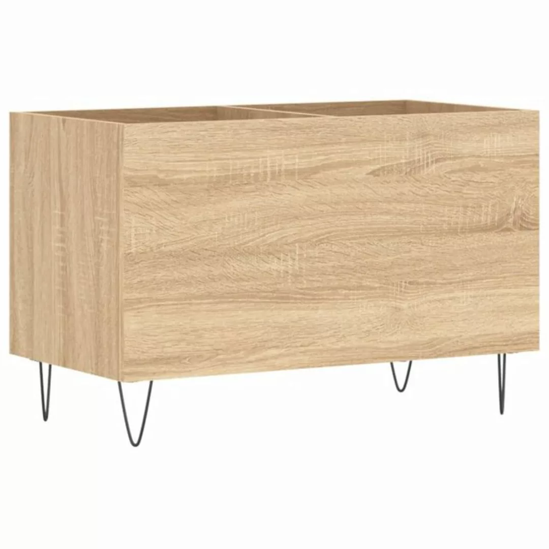 vidaXL Beistellschrank Plattenschrank Sonoma-Eiche 74,5x38x48 cm Holzwerkst günstig online kaufen