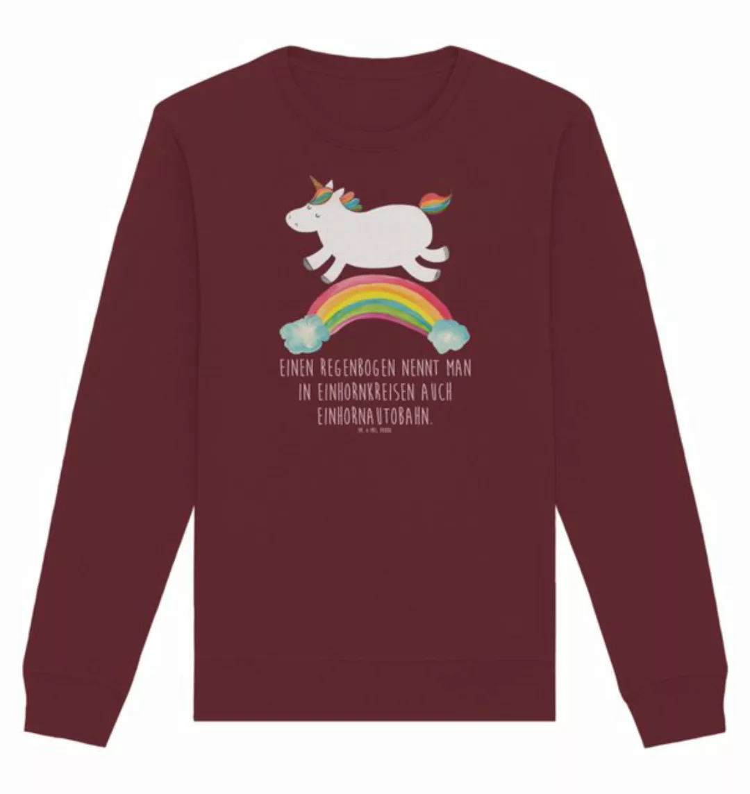 Mr. & Mrs. Panda Longpullover Einhorn Regenbogen Größe XXL - Burgundy - Ges günstig online kaufen