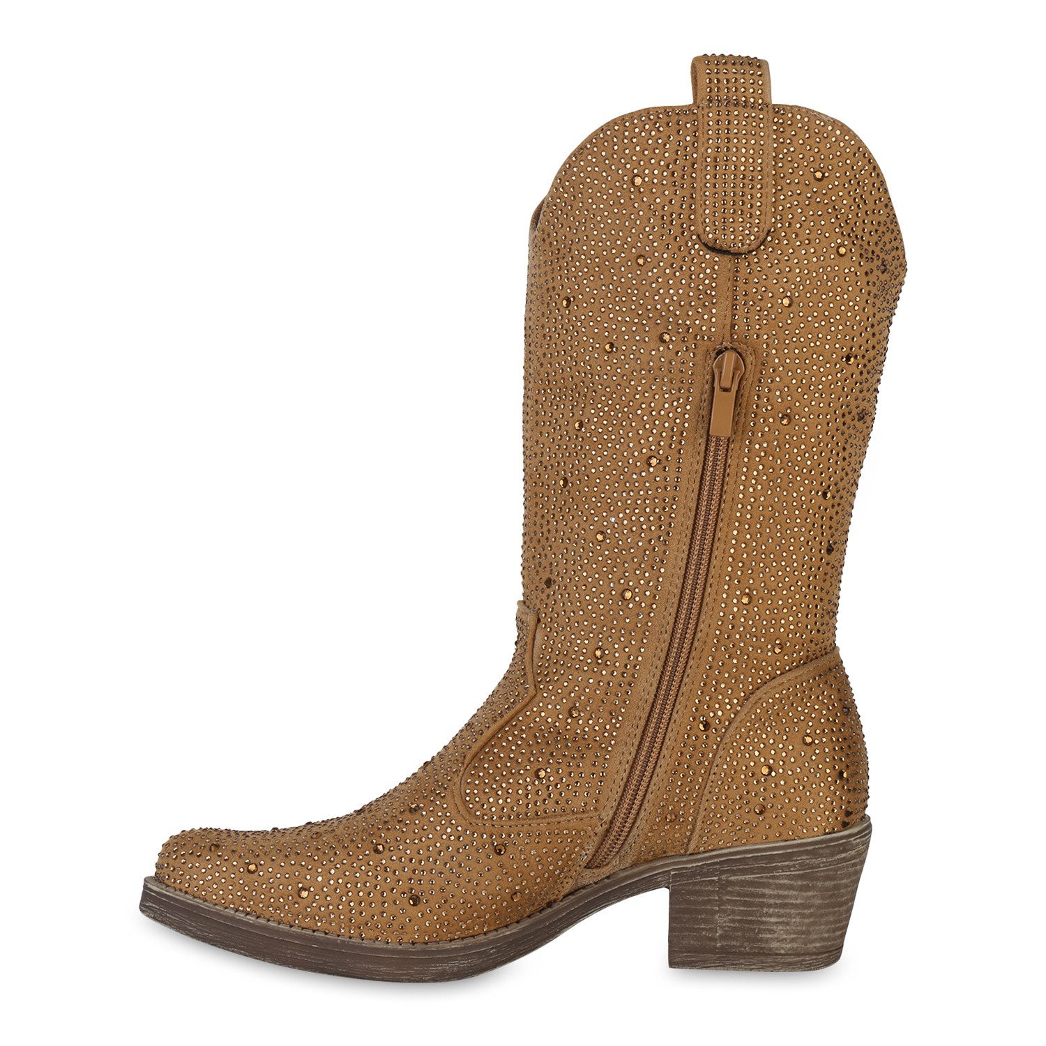 VAN HILL 840905 Cowboystiefel Schuhe günstig online kaufen