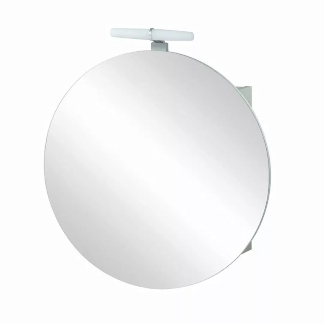 Spiegelschrank inkl. Beleuchtung rund 65cm BELFORT-80 in mint, B/H/T ca. 65 günstig online kaufen