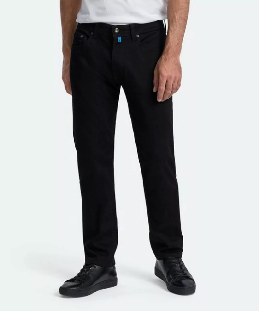 Pierre Cardin 5-Pocket-Jeans schwarz (1-tlg) günstig online kaufen