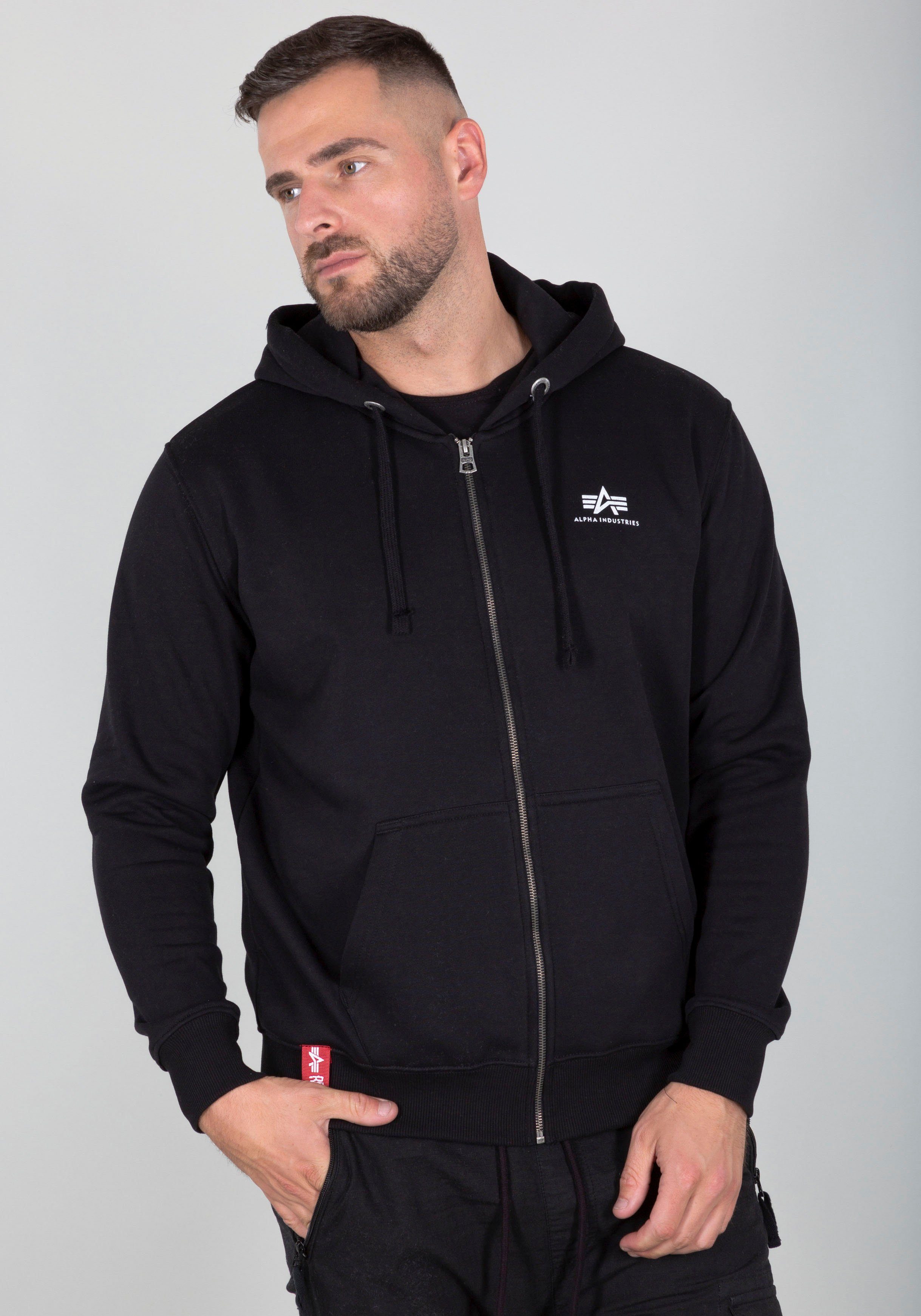 Alpha Industries Kapuzensweatjacke Basic Zip Hoody günstig online kaufen