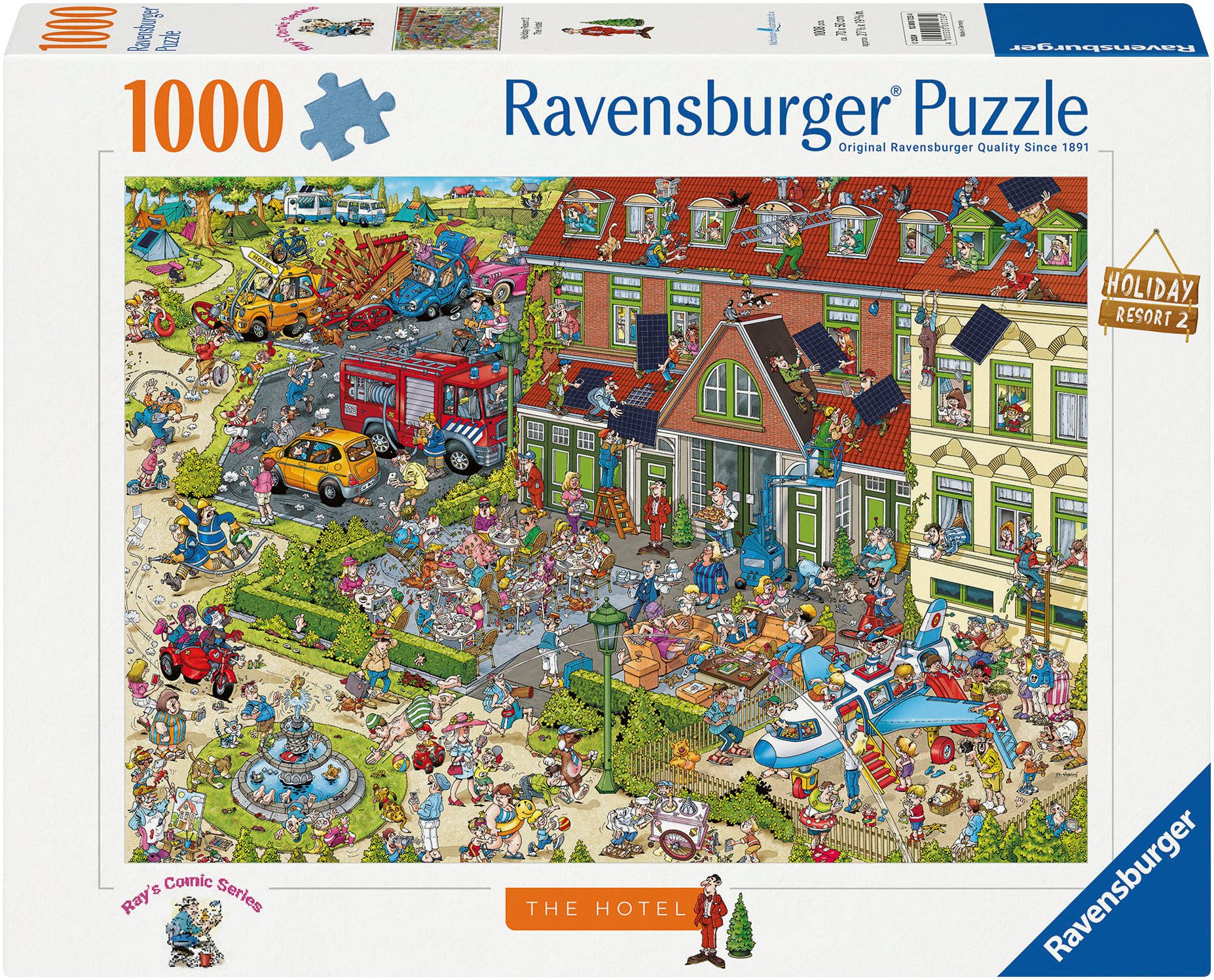 Ravensburger Puzzle The Hotel, 1000 Puzzleteile, günstig online kaufen