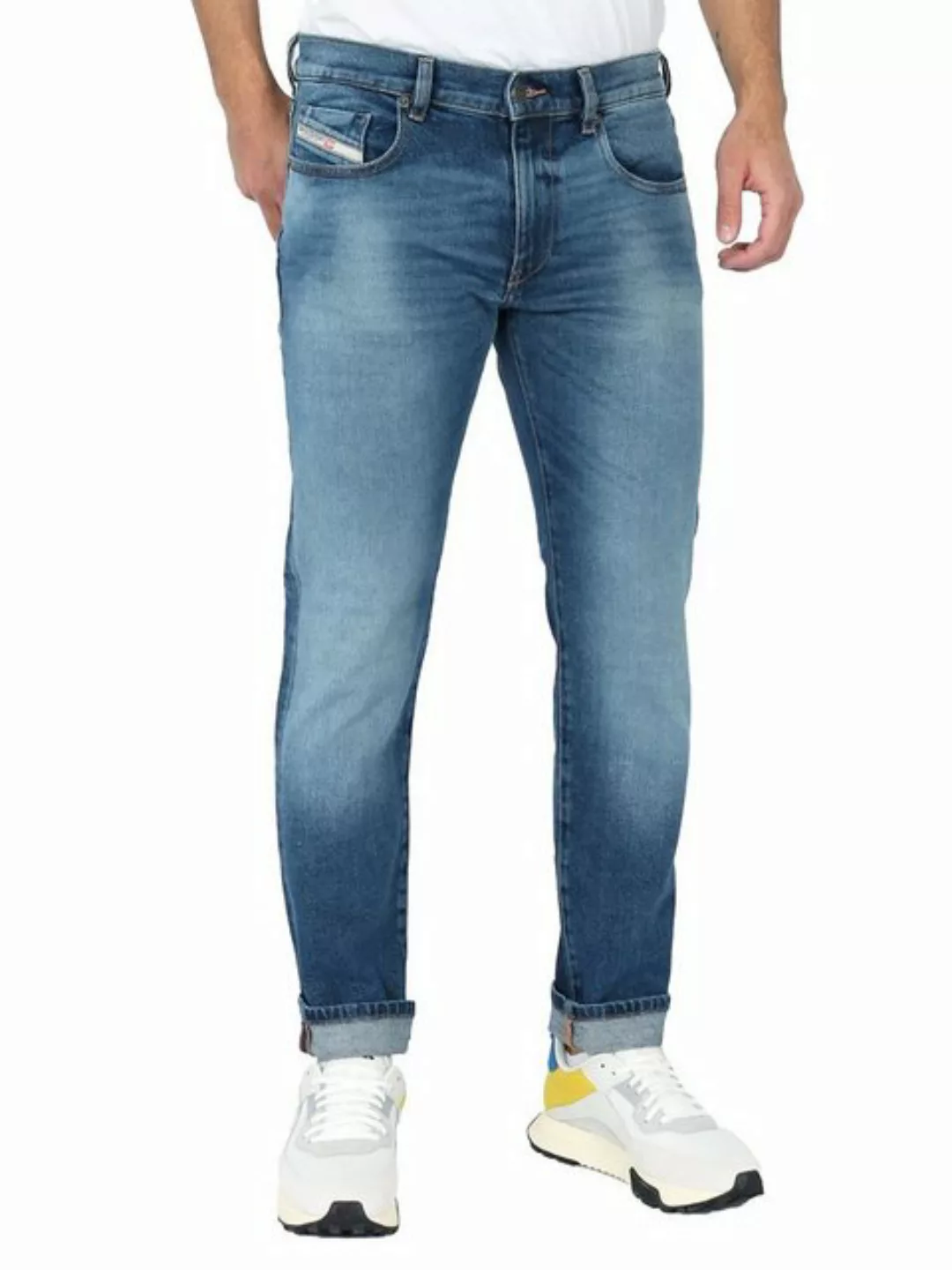 Diesel Slim-fit-Jeans Stretch Hose - D-Strukt 0NFAJ günstig online kaufen