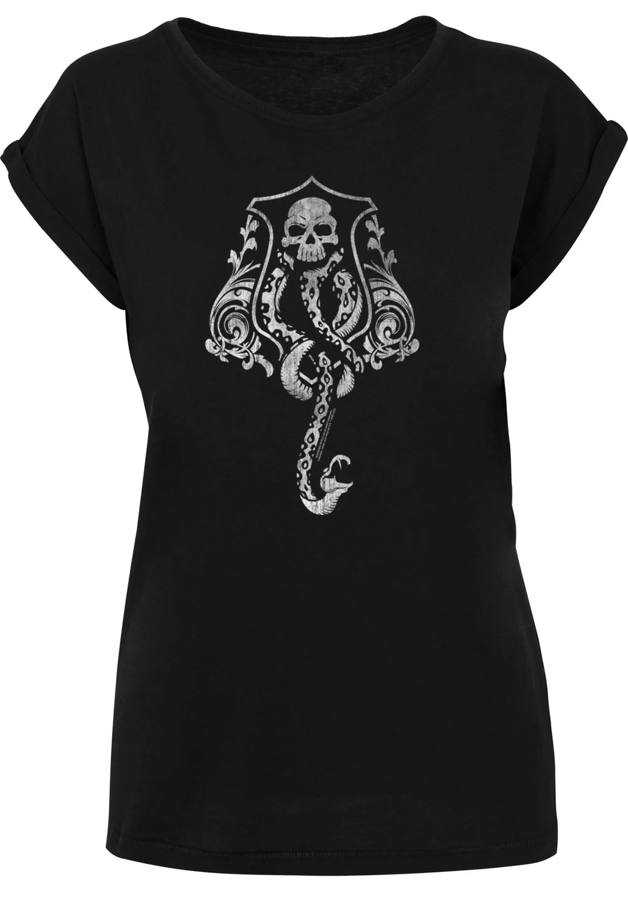 F4NT4STIC T-Shirt "Harry Potter Dark Mark Crest", Print günstig online kaufen