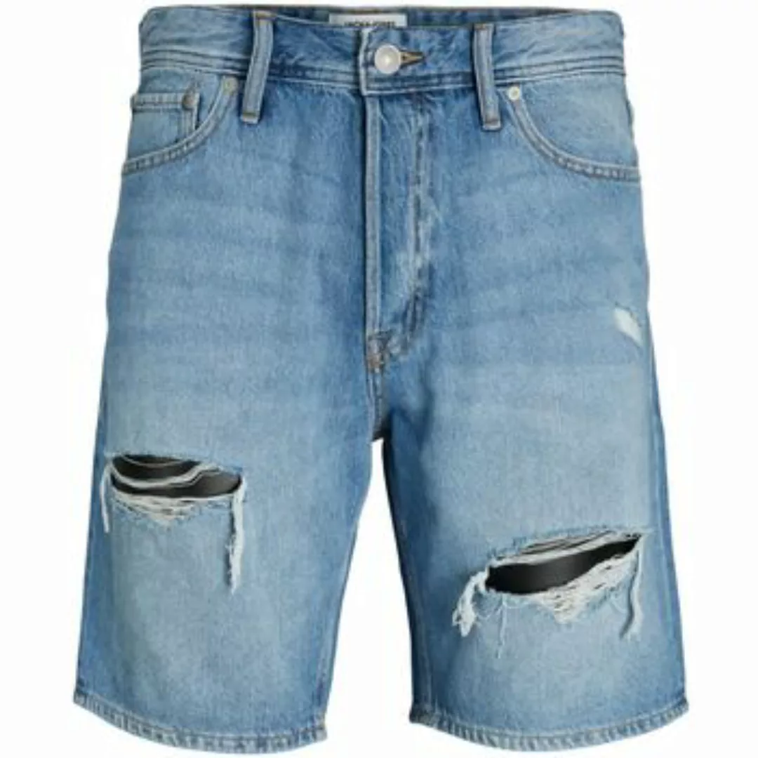 Jack & Jones  Shorts Jeans Shorts Chris Original kurze Jeans Used-Look günstig online kaufen