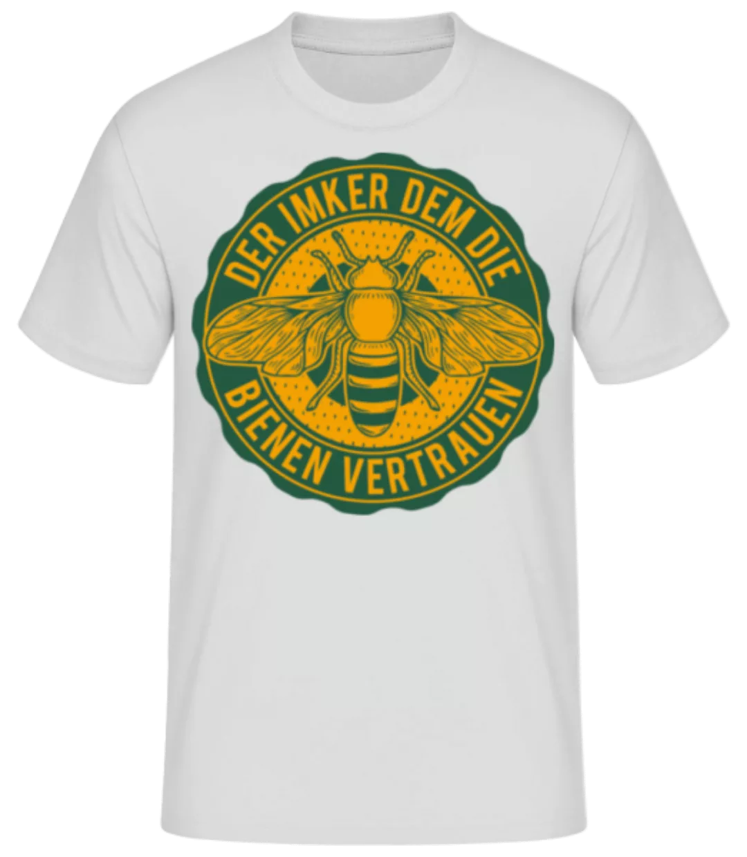 Der Imker dem die Bienen vertrauen · Männer Basic T-Shirt günstig online kaufen