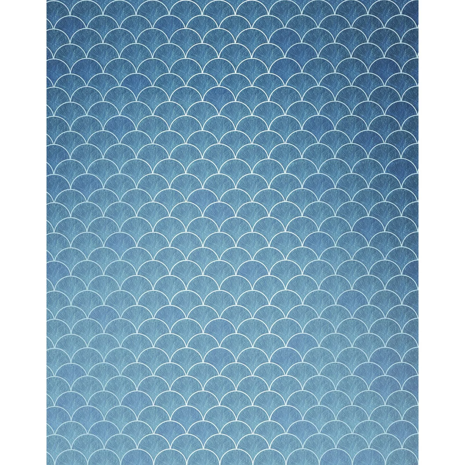 Sanders & Sanders Fototapete Art Deco Blau 200 x 250 cm 611959 günstig online kaufen