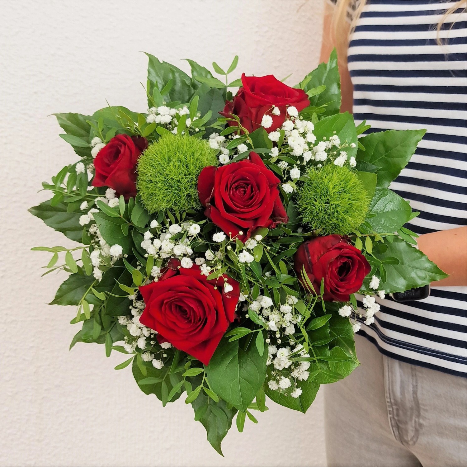 Blumenstrauß Für immer mein mit Roten Rosen günstig online kaufen