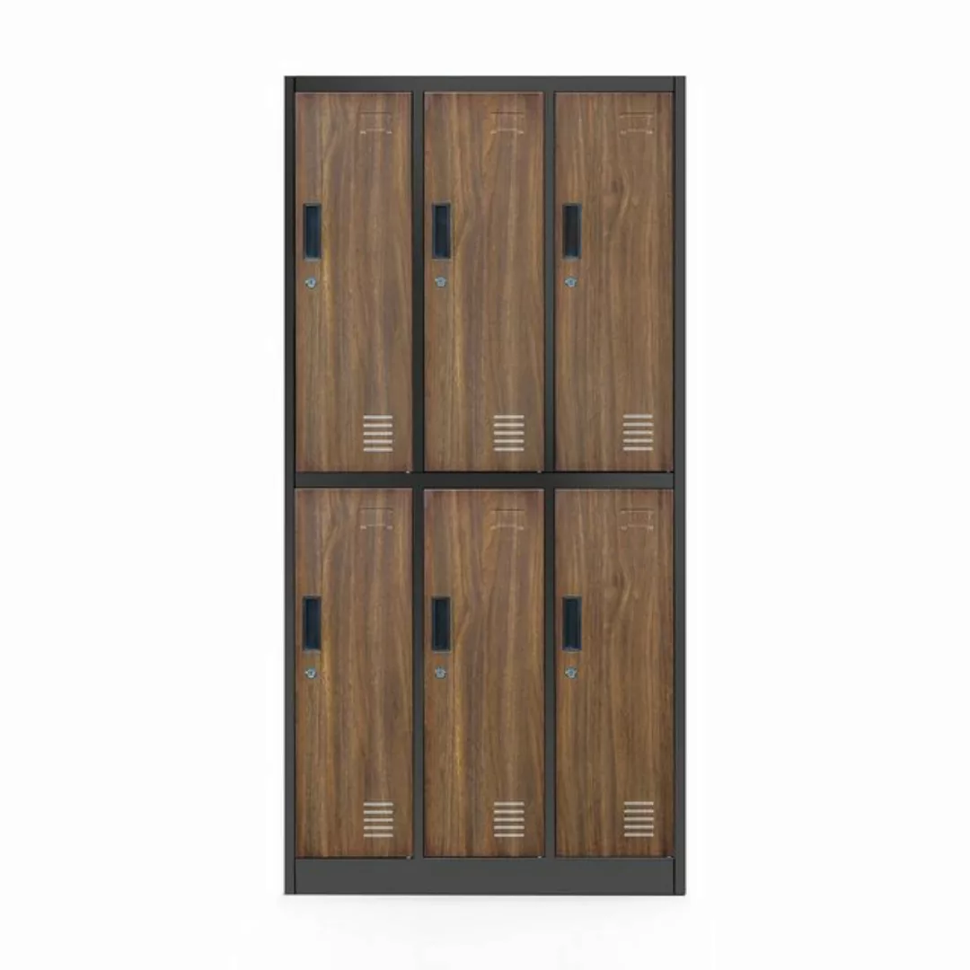 Jan Nowak Aktenschrank Schließfachschrank Spind Umkleideschrank 185x90x45 günstig online kaufen