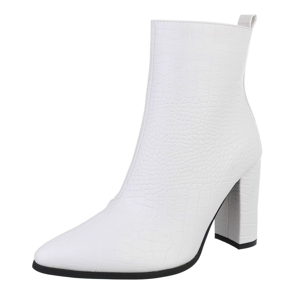 Ital-Design Elegante Stiefeletten mit Blockabsatz für günstig online kaufen