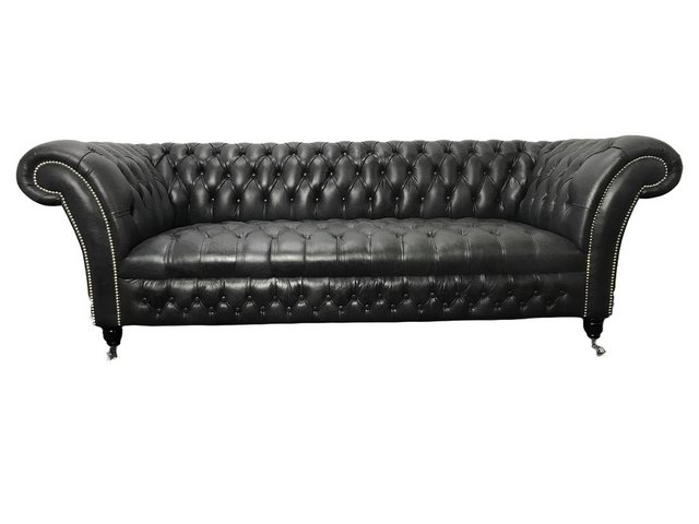 Xlmoebel Sofa Chesterfield Antikes Echtleder Luxus-Sofa Original Sitzmöbel günstig online kaufen