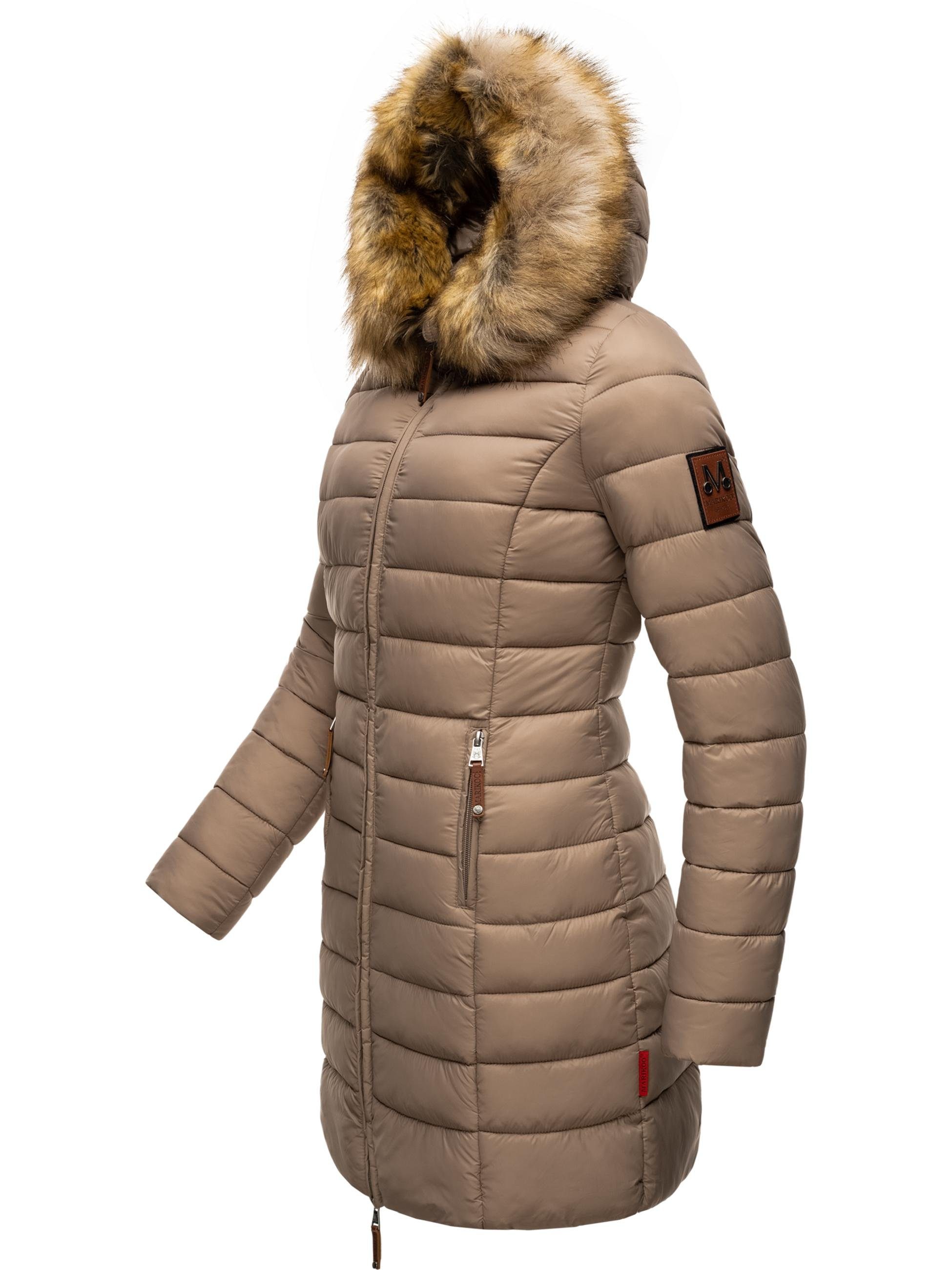 Marikoo Wintermantel Rose-Stepp zeitloser Winterparka mit günstig online kaufen