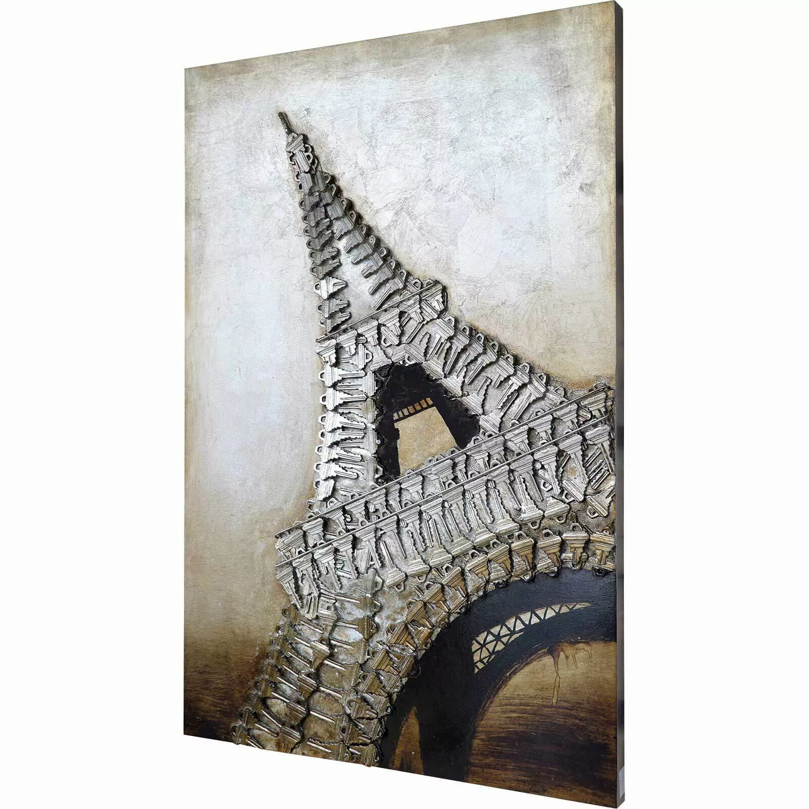 3D Wandbild Eiffelturm 80 x 120 cm günstig online kaufen