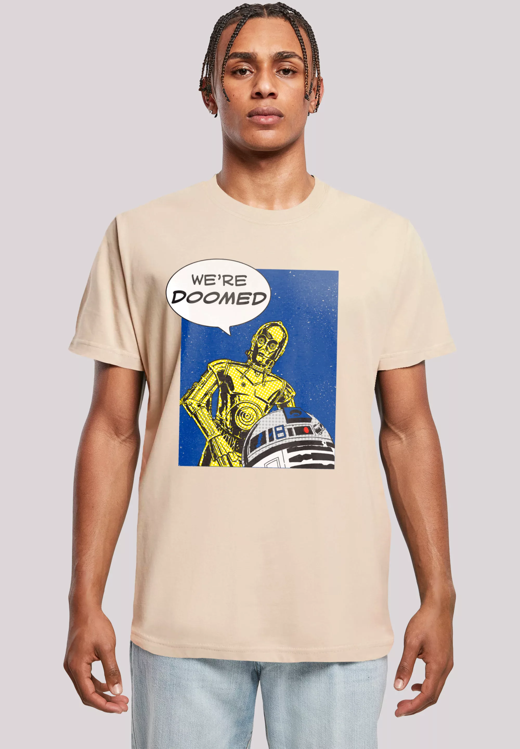 F4NT4STIC T-Shirt "Star Wars C3-PO Were Doomed", Premium Qualität günstig online kaufen