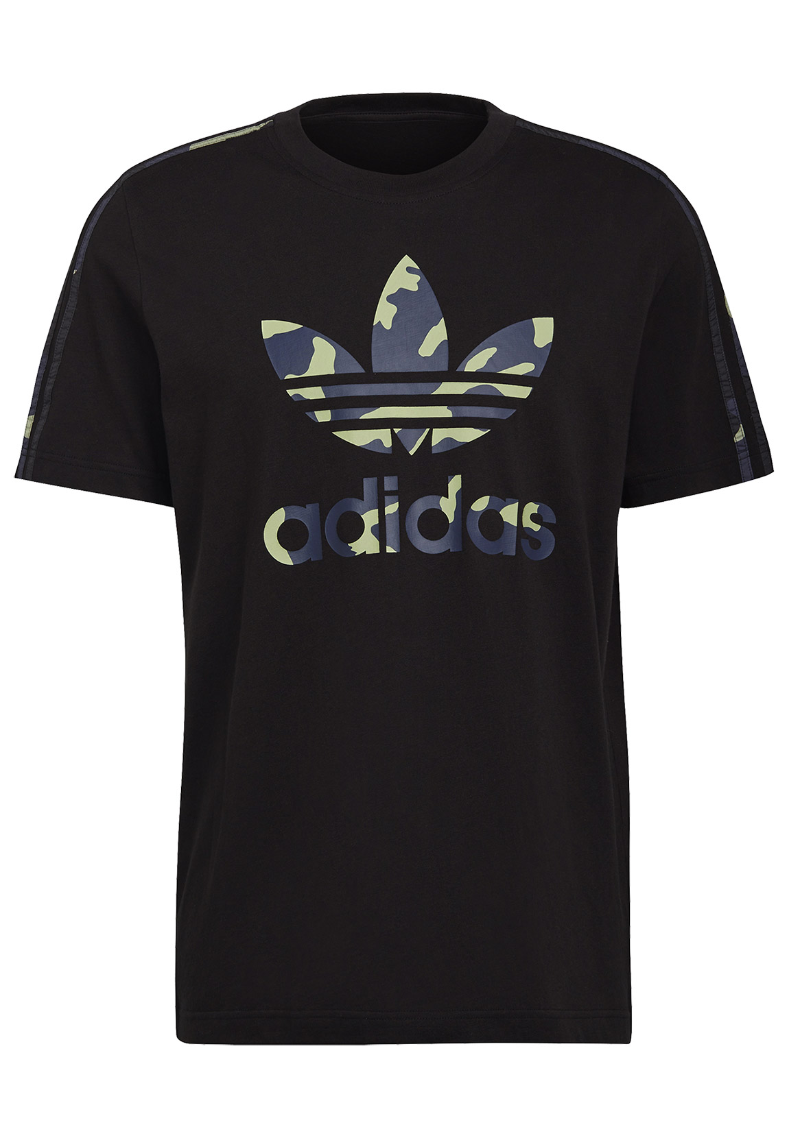 Adidas Originals Camo Infill Kurzärmeliges T-shirt XL Black günstig online kaufen