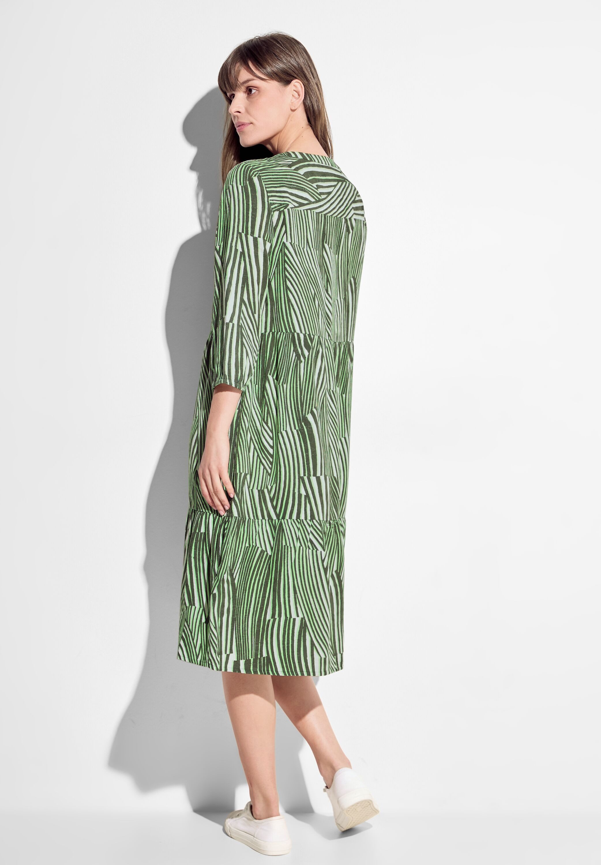 CECIL Tunikakleid Sommerkleid im Streifenmix günstig online kaufen