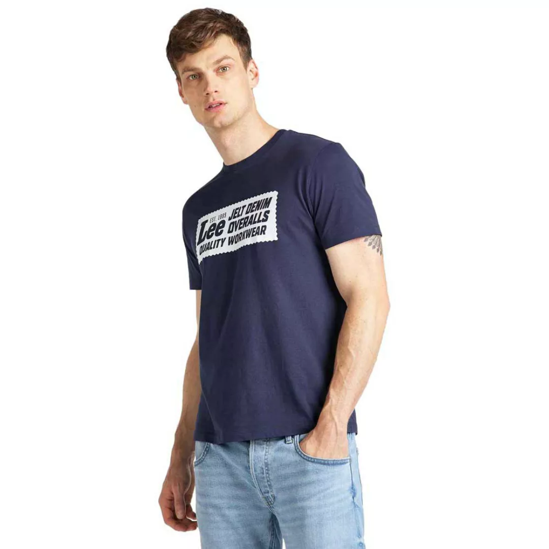Lee Heritage Kurzärmeliges T-shirt XL Dark Navy günstig online kaufen