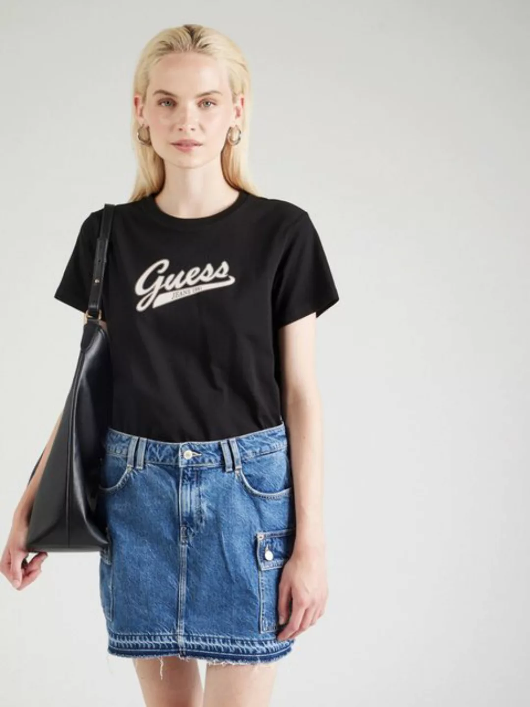 Guess T-Shirt (1-tlg) Plain/ohne Details günstig online kaufen